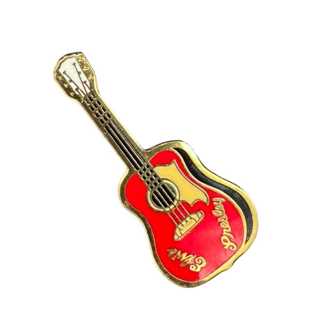 Elvis Presley Red Guitar Pin - Graceland Official Store