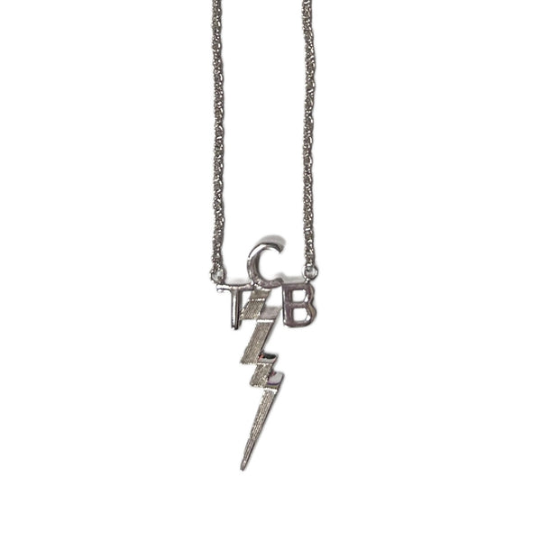 Elvis Signature Style: Sterling Silver TCB Necklace - Graceland ...