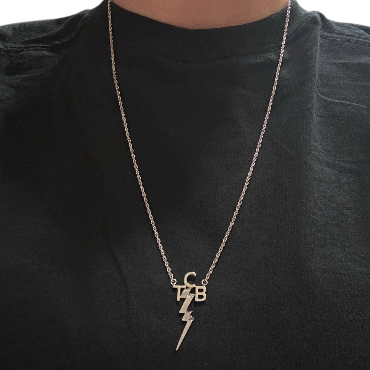 Elvis Signature Style: Sterling Silver TCB Necklace - Graceland ...