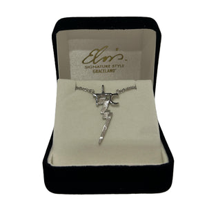 Elvis Signature Style: Sterling Silver TLC Necklace