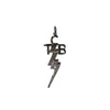 Elvis Signature Style: Sterling Silver Medium TCB Charm