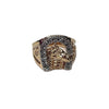 Elvis Signature Style: Gold Plated Horseshoe Ring