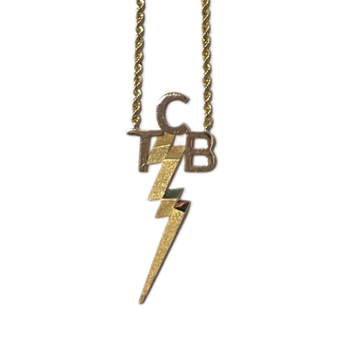 Elvis Signature Style: Gold Plated TCB Necklace - Graceland Official Store