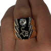 Elvis Signature Style: Gold Plated Small TCB Ring