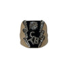 Elvis Signature Style: Gold Plated Small TCB Ring