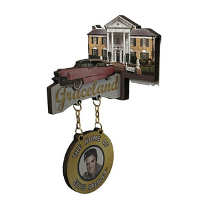 Graceland Hanging Sign Magnet