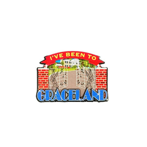 I've Been to Graceland Wood Magnet