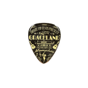 Graceland Guitar Pick Foil Magnet