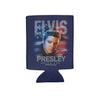 Elvis Portrait American Flag Can Coolie