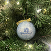 Elvis Blue Christmas Glitter Ornament