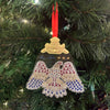 American Eagle Glass Ornament