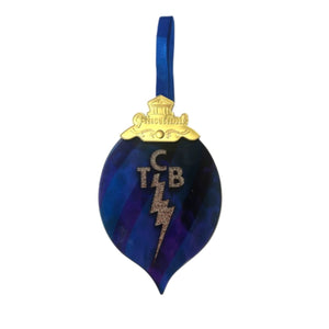 TCB Glass Ornament