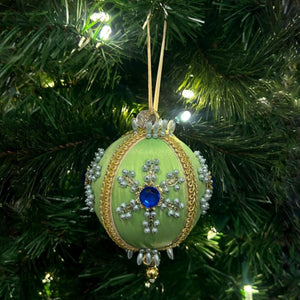Graceland Vintage Green Ornament