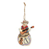 Jim Shore Graceland Snowman Ornament