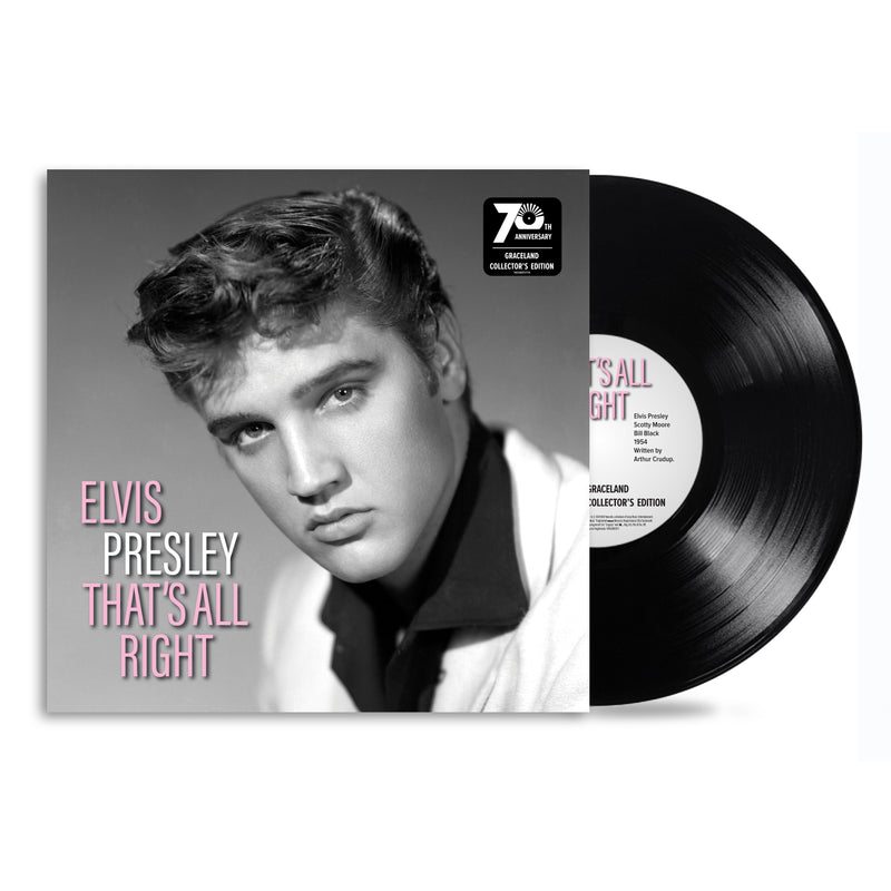 Elvis Presley: “That’s All Right” Graceland Collector’s Edition 10” Vinyl  Single