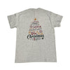 Elvis Christmas Tree Text T-Shirt