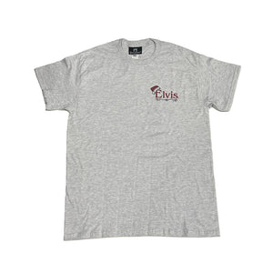 Elvis Christmas Tree Text T-Shirt
