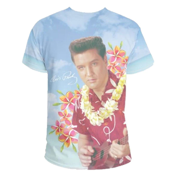 Elvis Blue Hawaii Sublimated T-Shirt - Graceland Official Store