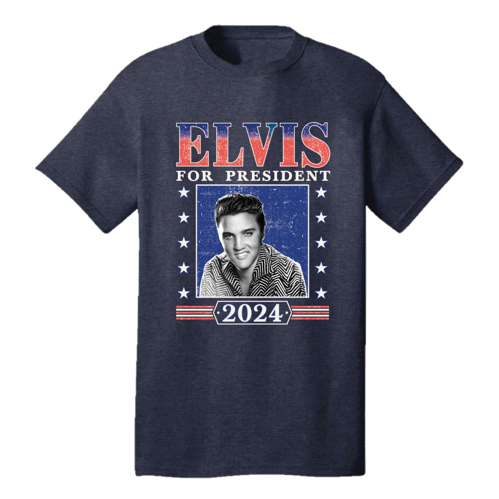 2024 Elvis For President Poster T-Shirt - Graceland Official