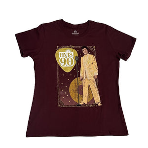 Elvis 90 Elvis Gold Lamé Women's T-Shirt