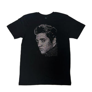 Elvis Rhinestone Portrait T-Shirt