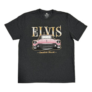 Elvis American Classic Pink Car T-Shirt