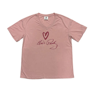 Heart Elvis Presley Oversized Women's T-shirt