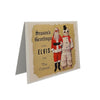 Elvis and The Colonel Santa Snowman Christmas Card