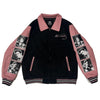 Elvis Presley Pink Retro Varsity Jacket