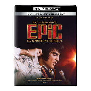EPiC: Elvis Presley In Concert 4K Ultra HD + Blu-Ray