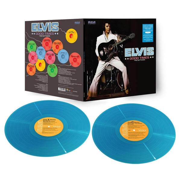 【中古】「非常に良い」ヴァイナルコレクティブルドールズ No.328 VCD ELVIS PRESLEY BLACK Ver. Elvis Good Times The Outtakes FTD Limited Edition LP Set