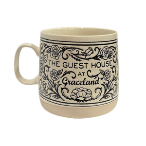 The Guest House at Graceland Scroll Stoneware Mug