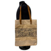 The Guest House At Graceland Scroll Jute Market Bag