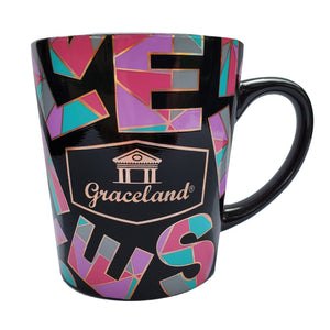 Elvis Pink Classic Car Graceland Matte Coffee Mug - Graceland Official Store