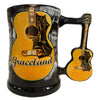 Elvis Graceland Guitar Handle Coffee Mug