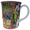 Graceland Elvis Rustic Embossed Coffee Mug