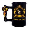 Elvis Graceland TCB Handle Coffee Mug