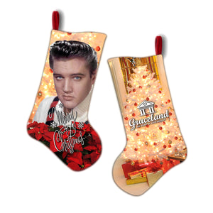 Merry Christmas Elvis Presley Stocking