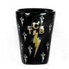 TCB Black 3-D Shot Glass