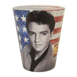 Elvis Presley Americana Shot Glass
