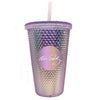 Elvis Presley Signature Pink Studded Straw Tumbler