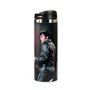 TCB Gold Glitter Straw Travel Tumbler