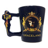 Elvis Graceland TCB Handle Shot Glass