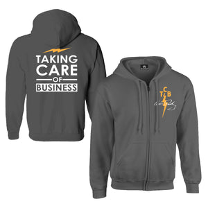 TCB Taking Care of Business Zip Hoodie