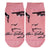 Elvis Presley Pink Profile Signature Sock