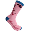 Elvis Pink Profile Sock