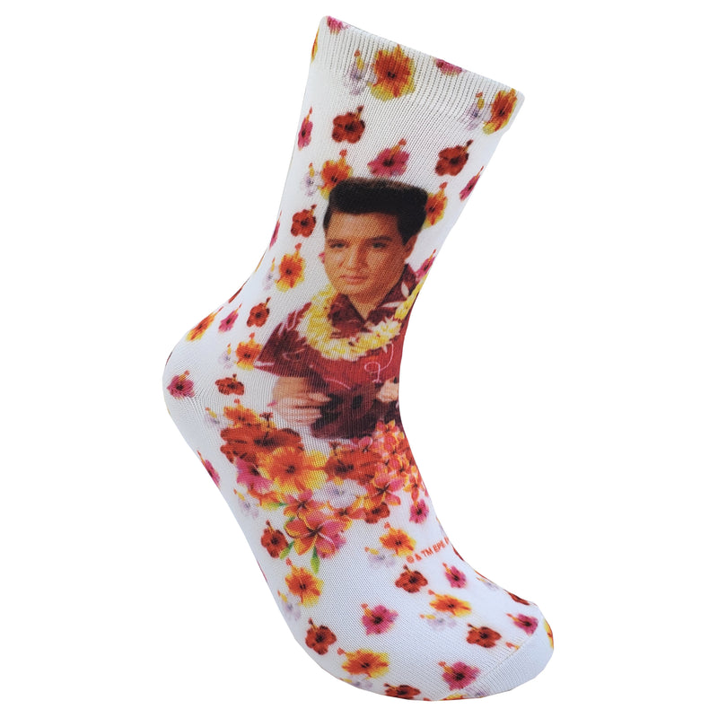 Elvis Aloha Socks