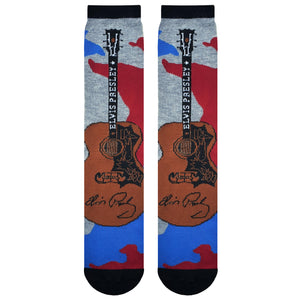 Elvis Presley Heather Guitar Sock
