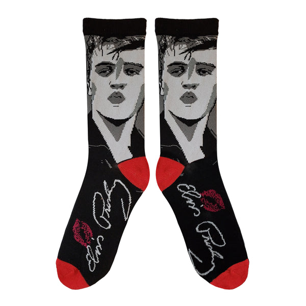 Elvis Kiss Crew Sock - Graceland Official Store