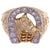 Lowell Hays Gold Plated Horseshoe Ring